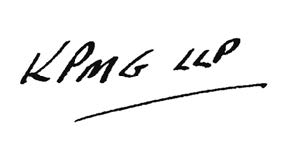 KPMG signature